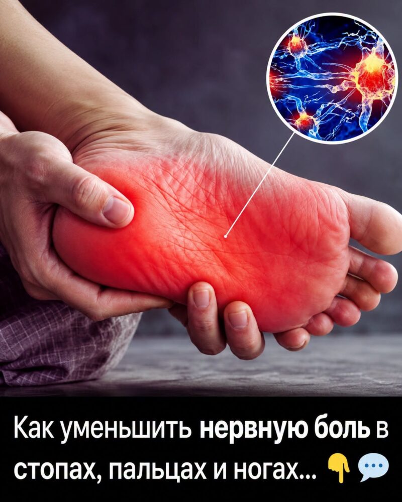 Уменьшите боль при периферической нейропатии естественным способом...