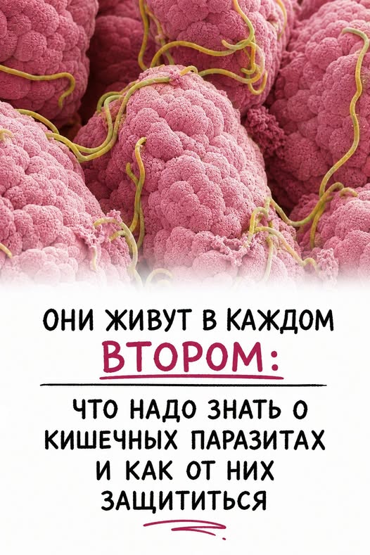 Они живут в каждом втором: что надо знать о кишечных паразитах и как от них защититься…