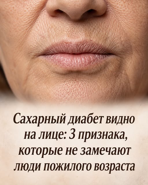 Сахарный диабет видно на лице: 3 признака, которые не замечают люди пожилого возраста…