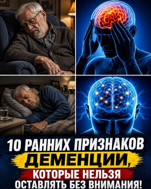 10 ранних признаков деменции, которыми мозг пытается вас предупредить