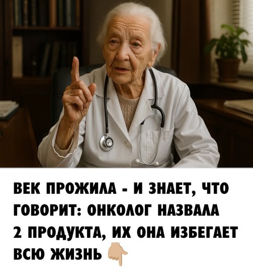 Век прожила — и знает, что говорит: Онколог назвала 2 продукта, их она избегает всю жизнь!