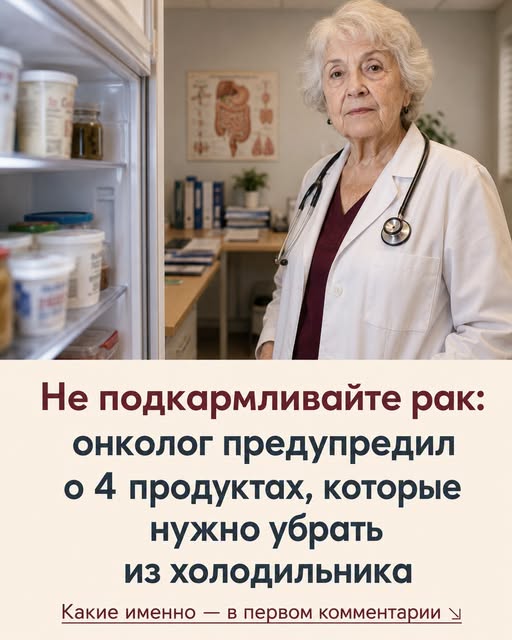 Не «подкармливайте» рак: онколог назвал 4 продукта, которые стоит убрать из холодильника