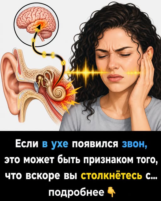 Если вы слышите звон в ухе, это может означать, что вскоре вы столкнётесь