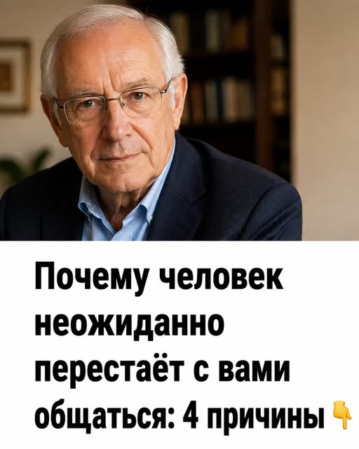 Почему человек неожиданно обрывает общение с вами: 4 возможные причины. О каждой рассказываю в комментарии👇👇👇