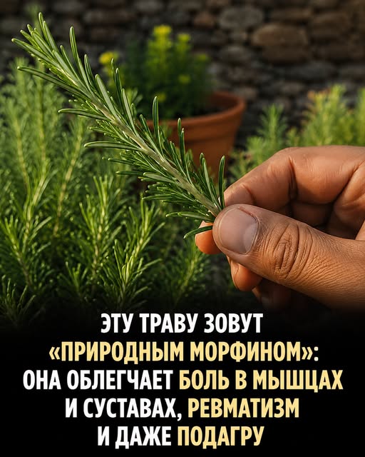 Эту траву зовут природным морфином.