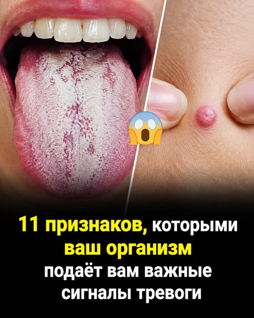 Не игнорируйте эти 11 тревожных сигналов, которые подаёт ваше тело