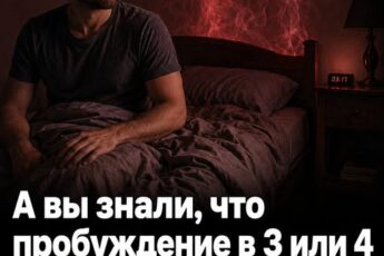 Знаете ли вы, что пробуждение в 3 или 4 часа утра — это явный признак… Читать дальше👇
