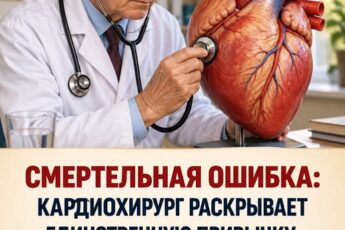 Смертельная ошибка после 60 лет. Кардиохирург рассказал о единственной привычке, от которой нужно срочно отказаться. Детали — в комментарии