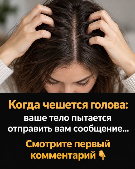 Если вы ощущаете зуд головы, знайте: ваш организм недвусмысленно пытается что-то вам сообщить! 😲 Пришло время прислушаться 👇