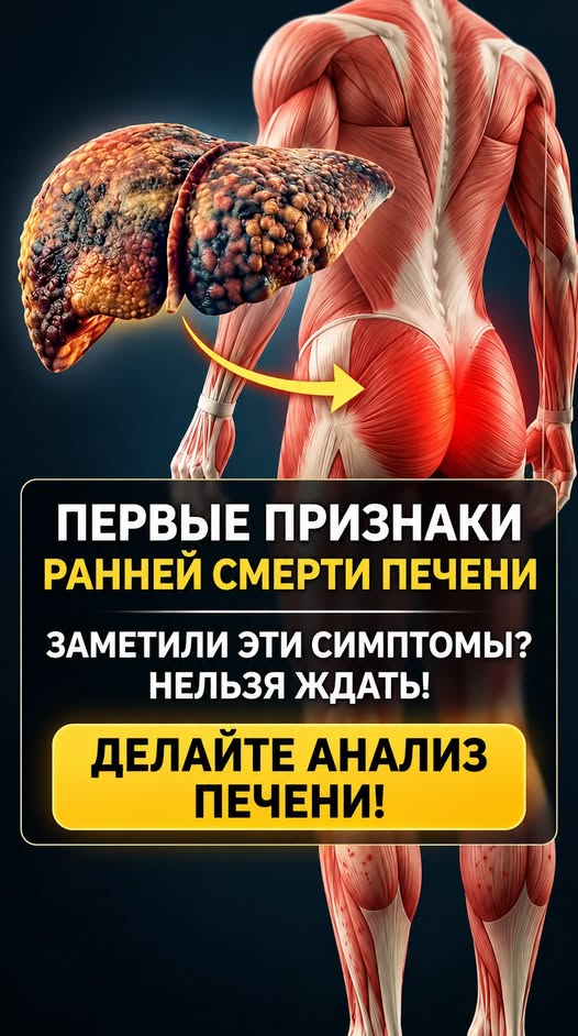 Ознакомьтесь с 12 неочевидными признаками того, что ваша печень нуждается в помощи. Эти симптомы требуют пристального внимания, ведь их своевременное распознавание поможет избежать серьезных проблем со здоровьем и спасти жизнь. Всю информацию можно найти в первом комментарии ниже… 👇
