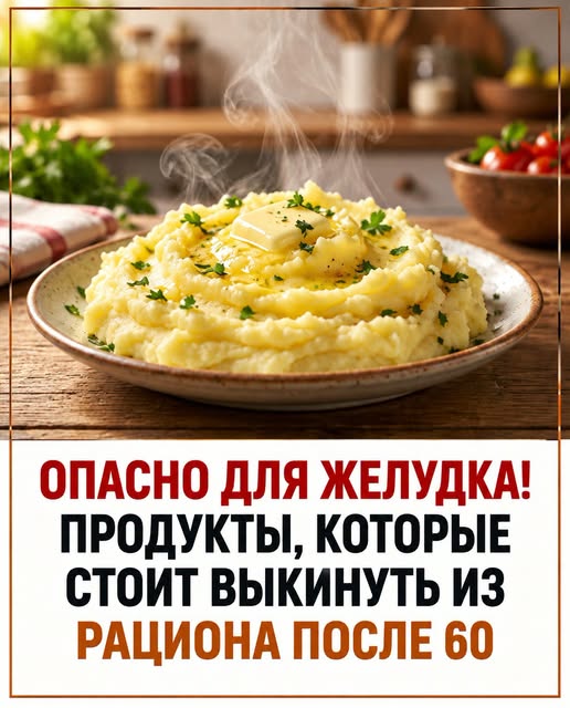 Берегите поджелудочную железу. Вот 3 популярных продукта, от употребления которых стоит воздержаться после 55 лет.