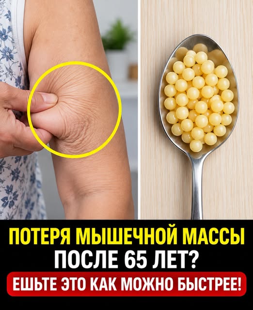 💪 Как сохранить силу после 50? Продукты, которые «строят» мышцы в пожилом возрасте
💪
Ешьте это перед сном, чтобы мышцы не исчезали с возрастом!