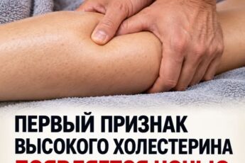 Первый признак повышенного холестерина порой дает о себе знать в ночное время — предупреждает кардиолог Варфоломеев