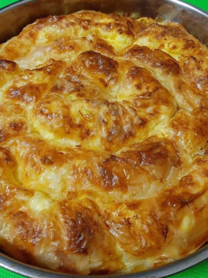 Болгарский пирог с сыром и йогуртом