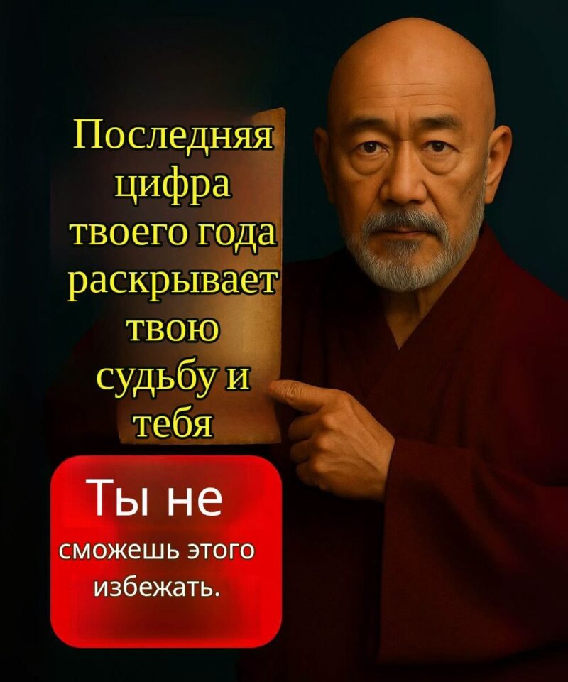 Последняя цифра года вашего рождения раскрывает вашу духовную судьбу (и это вовсе не случайность)