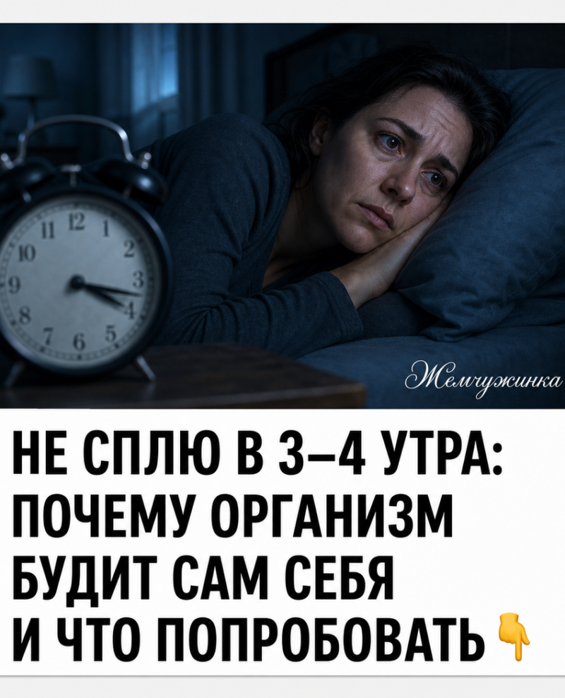 Просыпаетесь в 3–4 утра? Почему так бывает и что можно сделать без врача