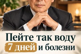 Пейте так воду 7 дней и болезни начнут уходить: великий Кацудзо Ниши